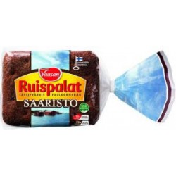 Vaasan Ruispalat Archipelago 330 g 6 pcs full grain rye bread