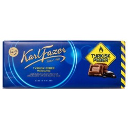 Karl Fazer Chocolate Tyrkisk Peber 200g