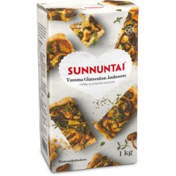 Sunnuntai tumma gluteeniton jauhoseos 1kg