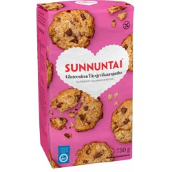 Sunnuntai Gluteeniton Täysjyväkaurajauho 750g