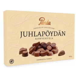 Panda Juhlapöydän Konvehteja suklaakonvehteja 300g